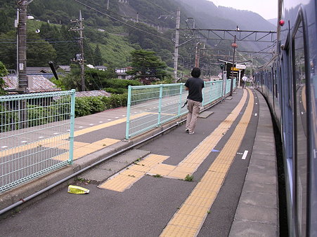 笹子駅ホーム