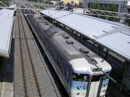 富士見駅ホーム２