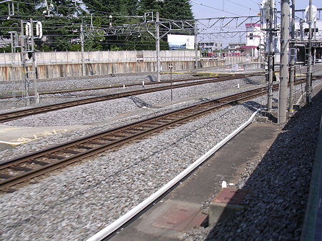 塩尻駅付近