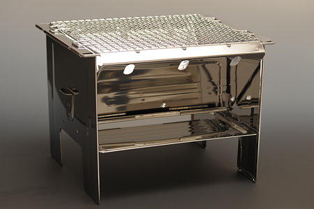 尾上 フォールディングBBQコンロ F-2527