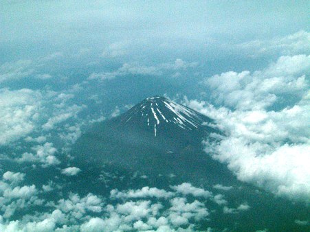 久々に見れた富士山