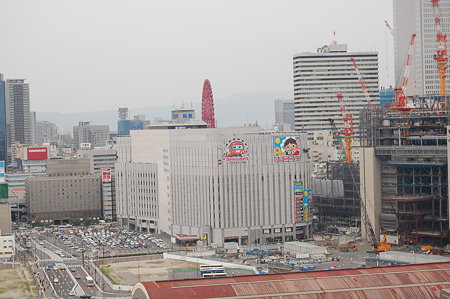 ウェスティン大阪からの眺め
