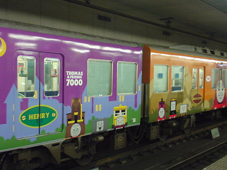京阪電車　機関車トーマス