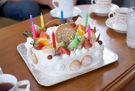 バースデーケーキ１