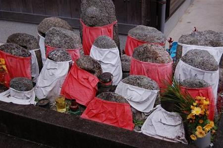 滋賀 穴太の里 石仏