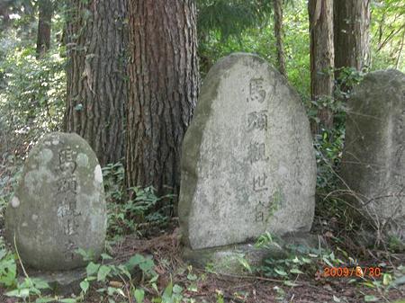 珍しい石碑