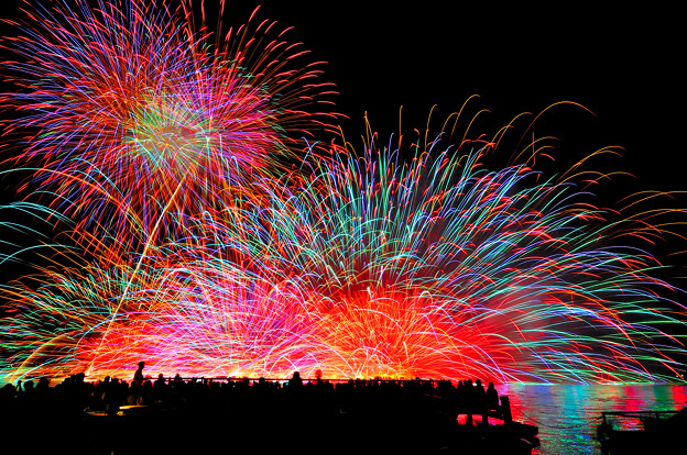 Star mine on the Suwako lake