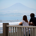 Photos: 富士が見える海