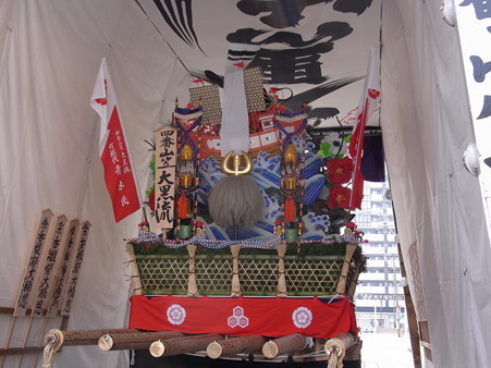 34 博多祇園山笠 大黒流 舁き山 余香馥郁大楠恩(よこうふくいくたりだいなんのおん)2012年 写真画像4