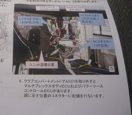 緊急ブレーキシグナルユニット