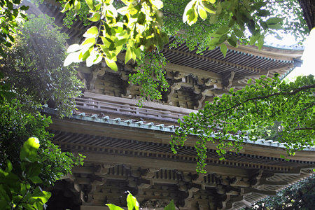 2009.06.20　江ノ電　滝口寺　五重塔