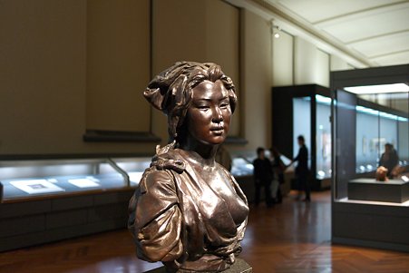 2011.02.06　東京国立博物館　日本の婦人像　ヴィンチェンツォ・ラグーザ