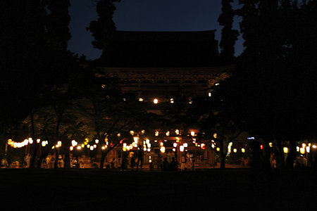 真夏の夜の盆踊り!090815