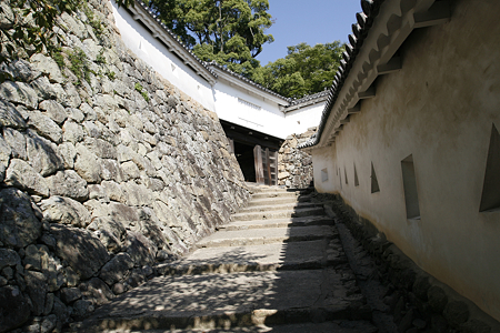 姫路城・ろの門からはの門 - 3