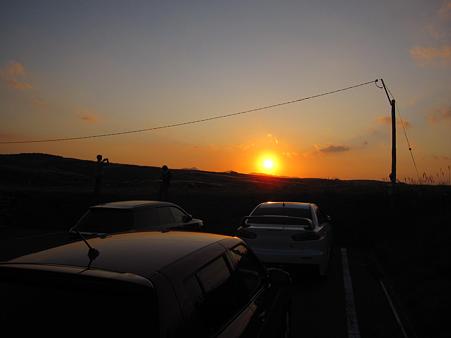 夕日が綺麗