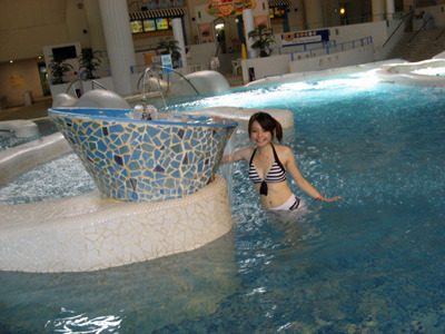 水着で入る温泉