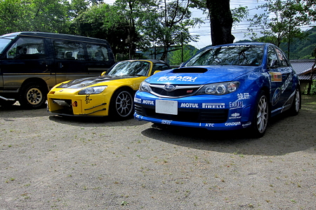 ラリーカーと思ったインプ