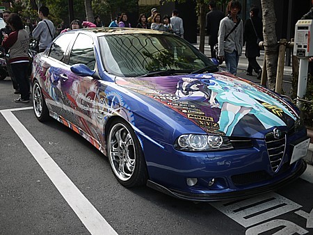 イタ車勢揃い