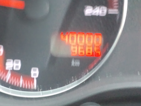 無事40,000km到達～♪